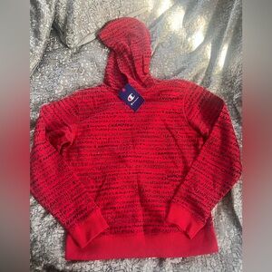Champion Red Athletic Hoodie kids Size XL
